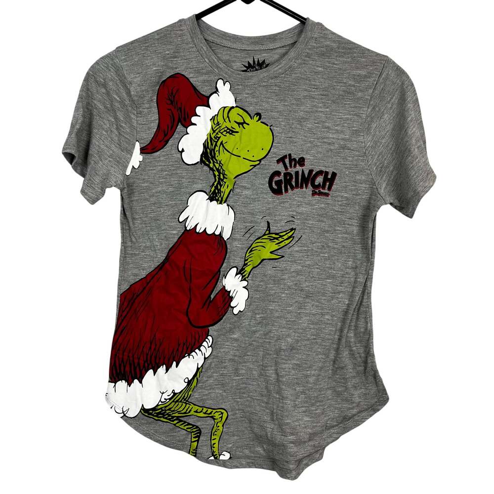 The Grinch Dr. Seuss Girls Med (7-9) Christmas T-shirt